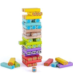 wooden jenga