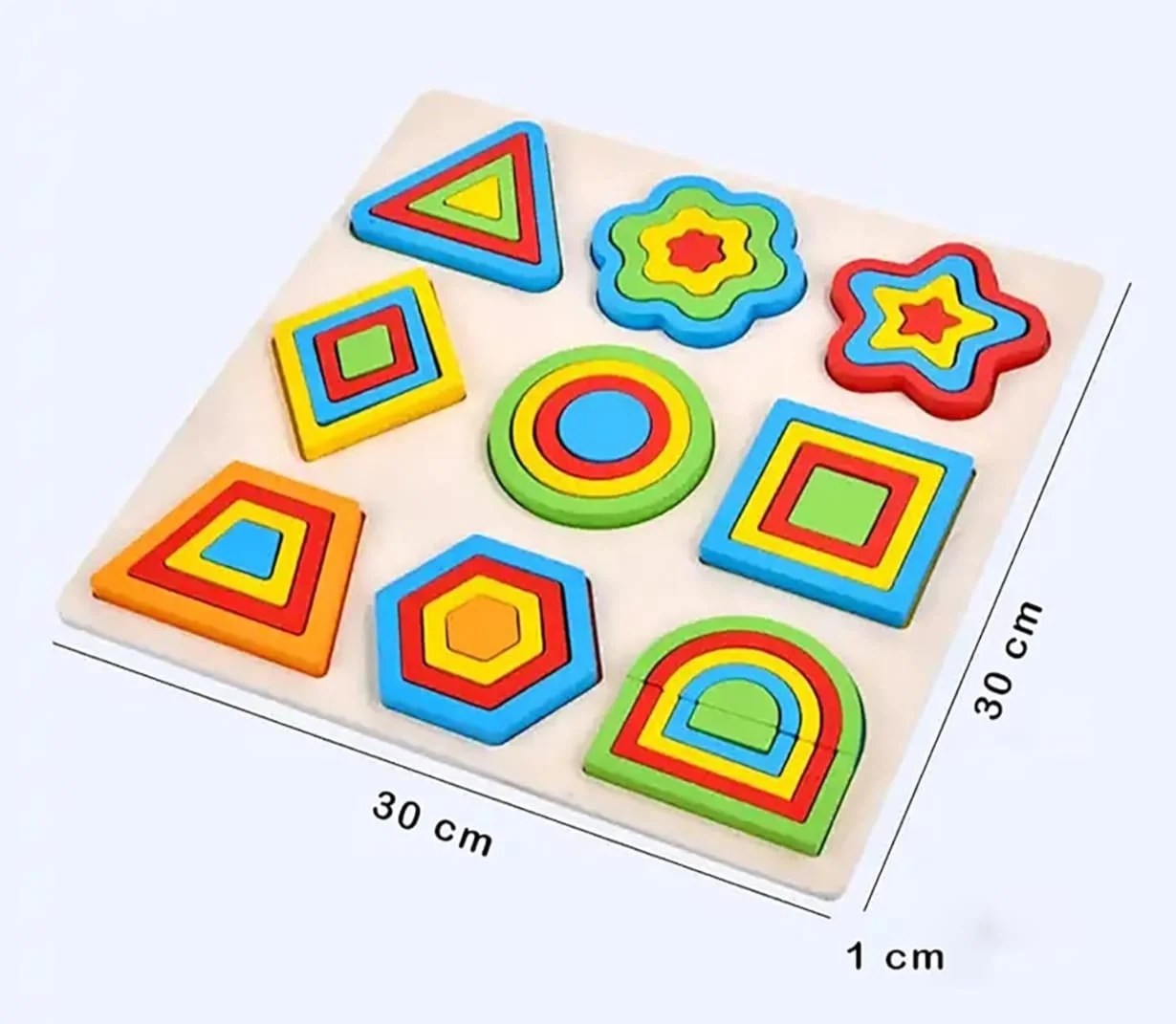 Brain teaser puzzle board