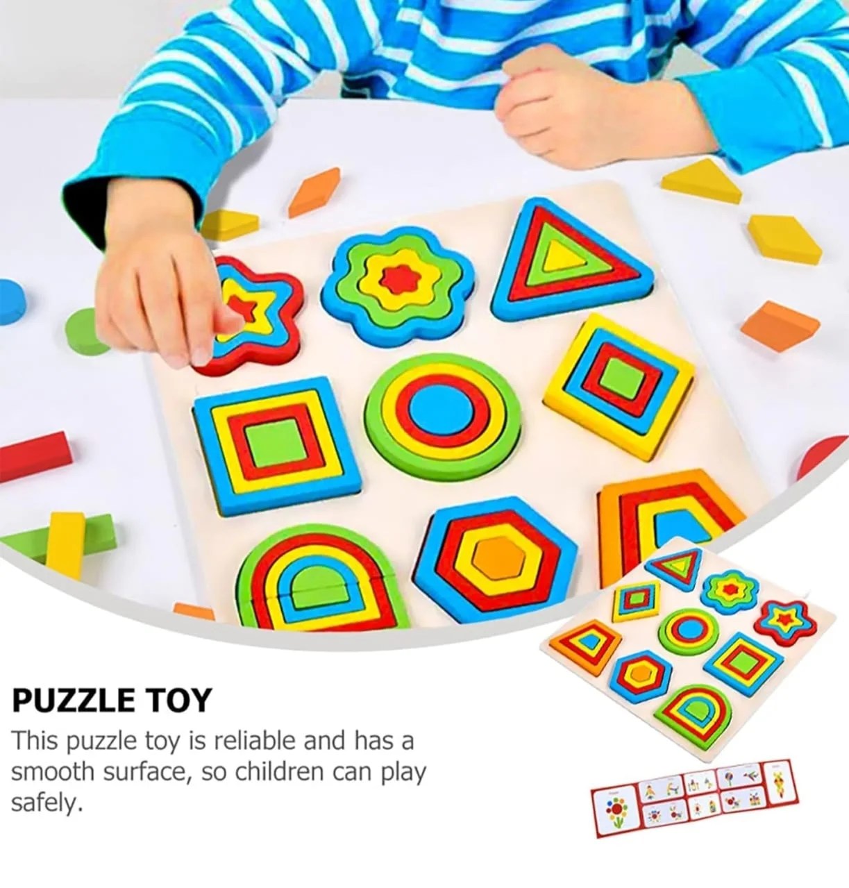 Brain teaser puzzle board