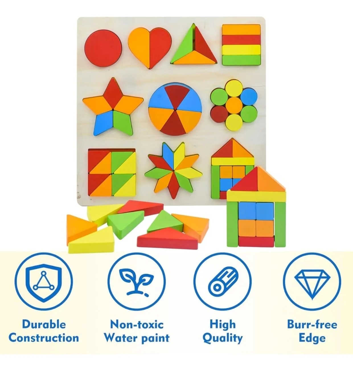 Brain teaser puzzle board