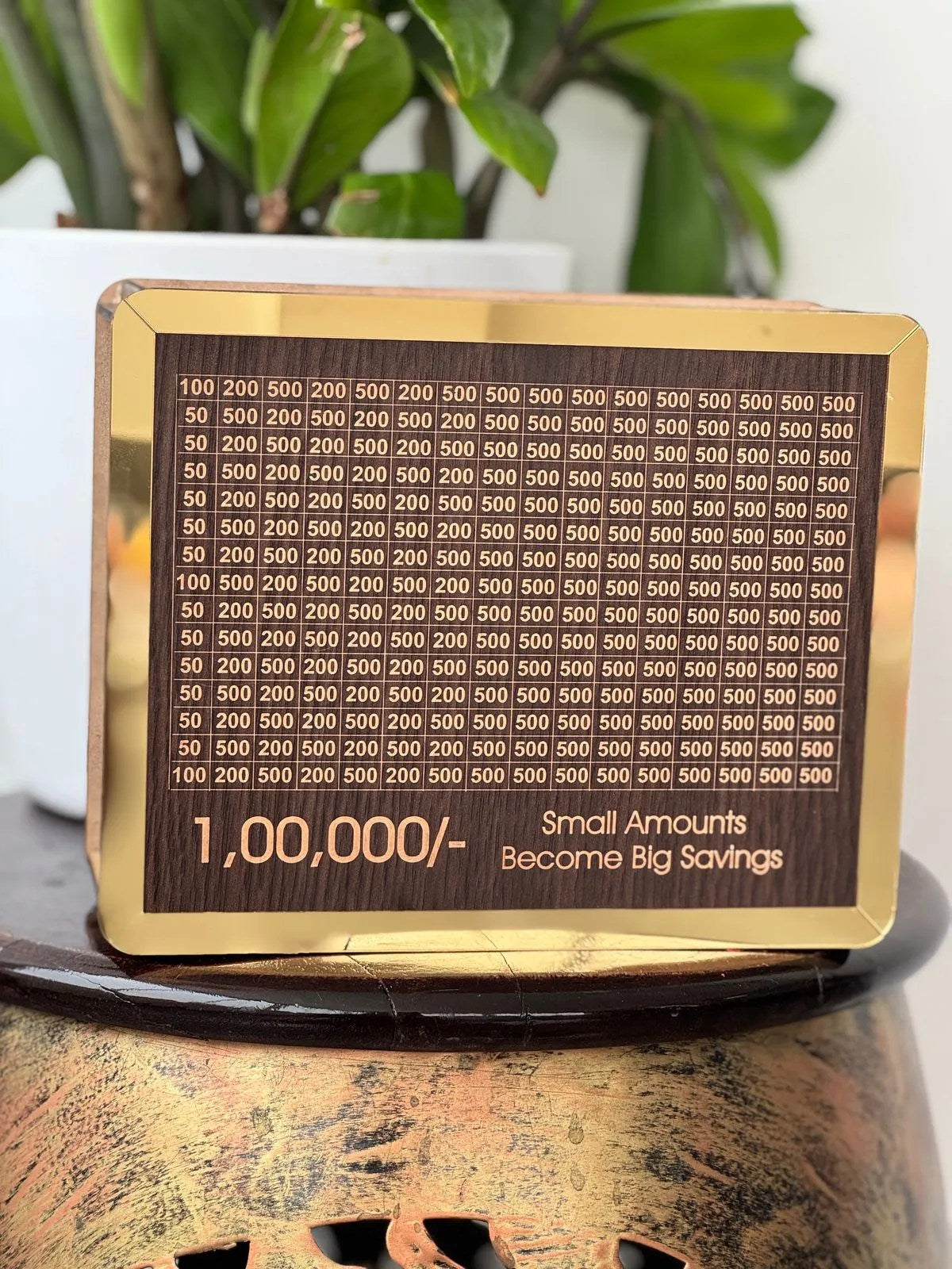 1 Lakh Saving Money Bank