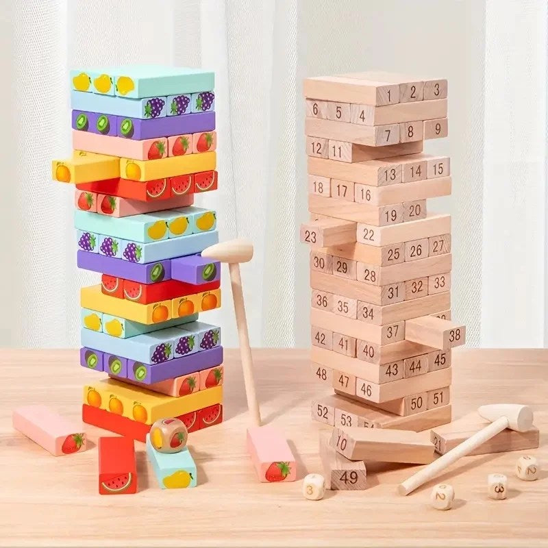 wooden jenga