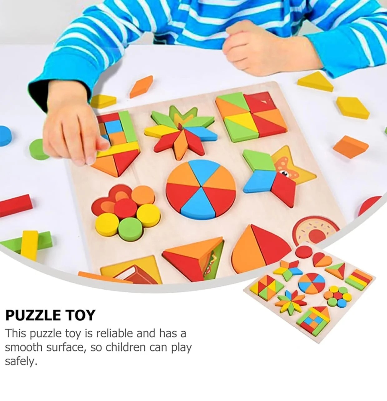 Brain teaser puzzle board