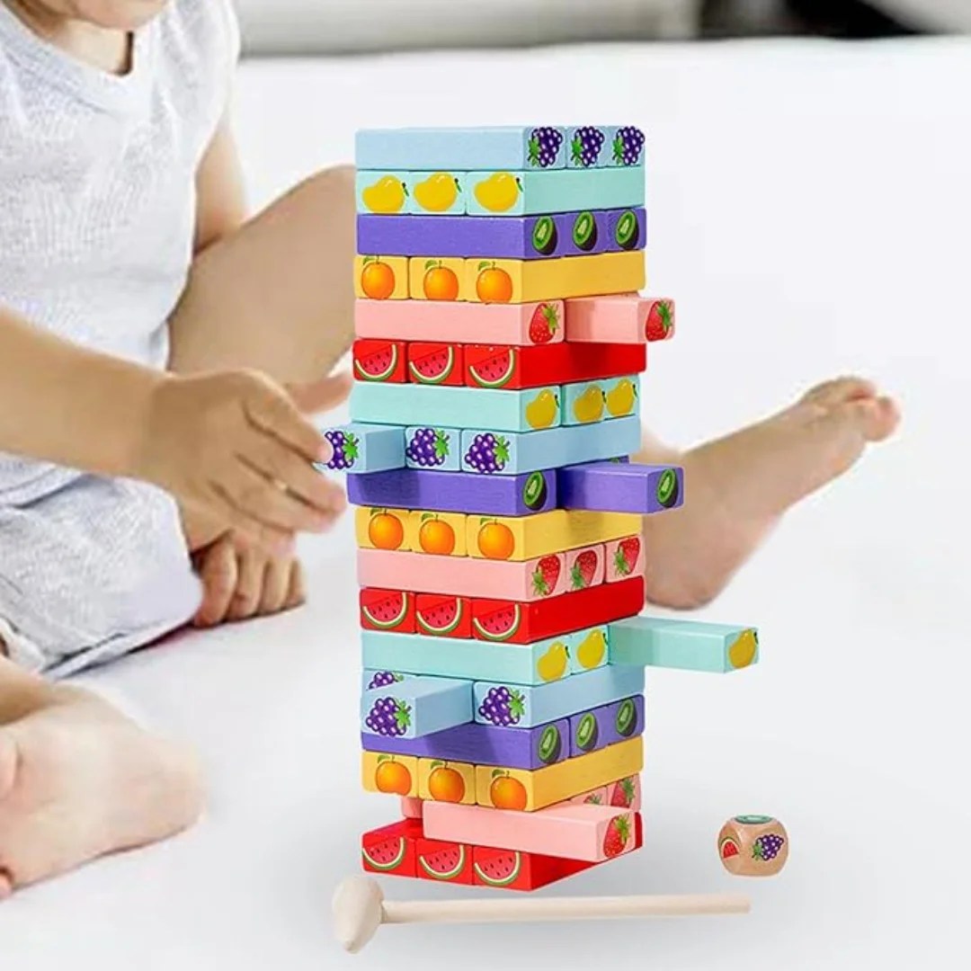 wooden jenga