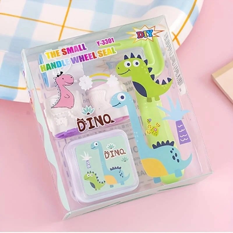Rolling stamp pad