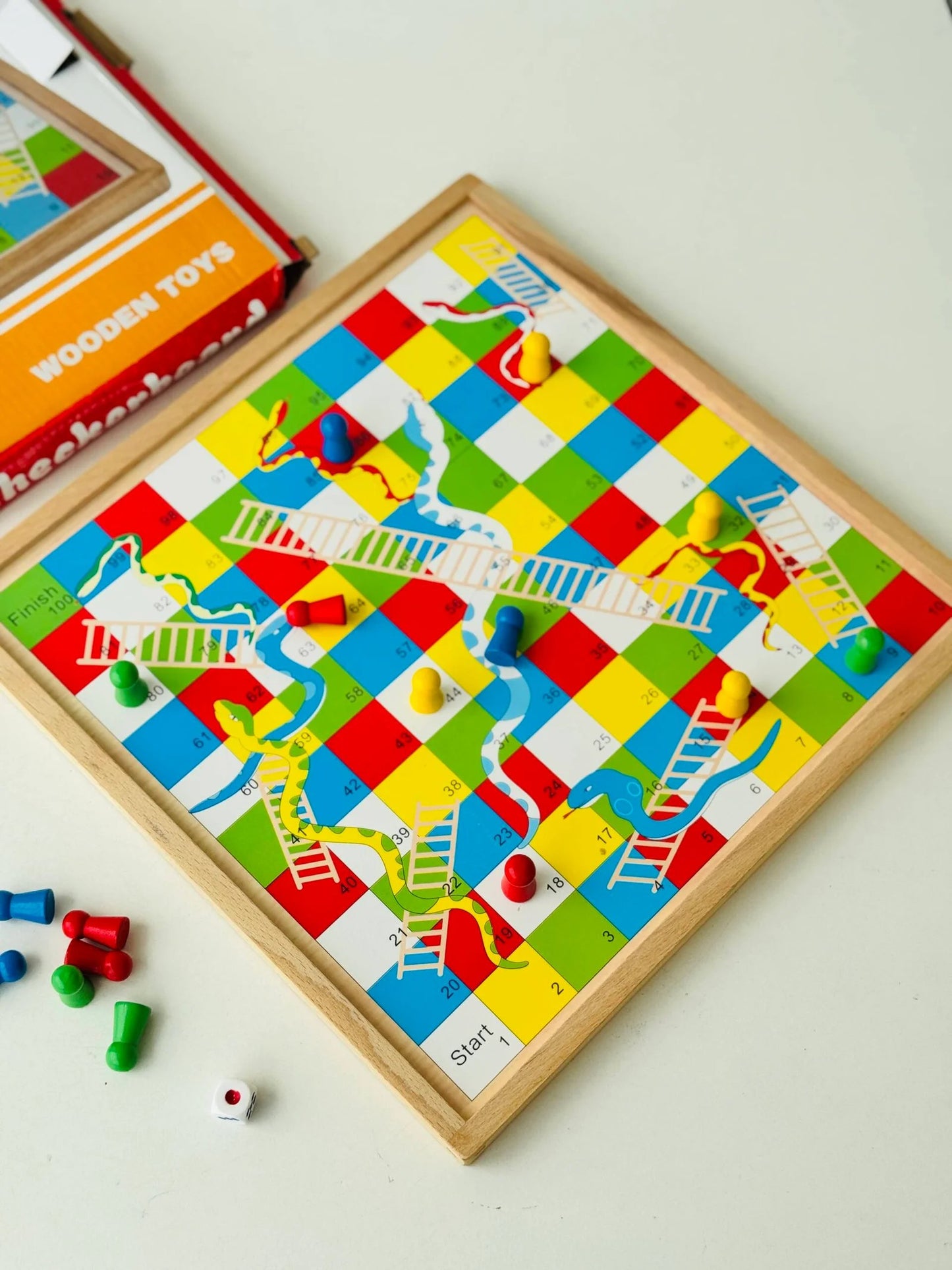 2 in 1 checker board