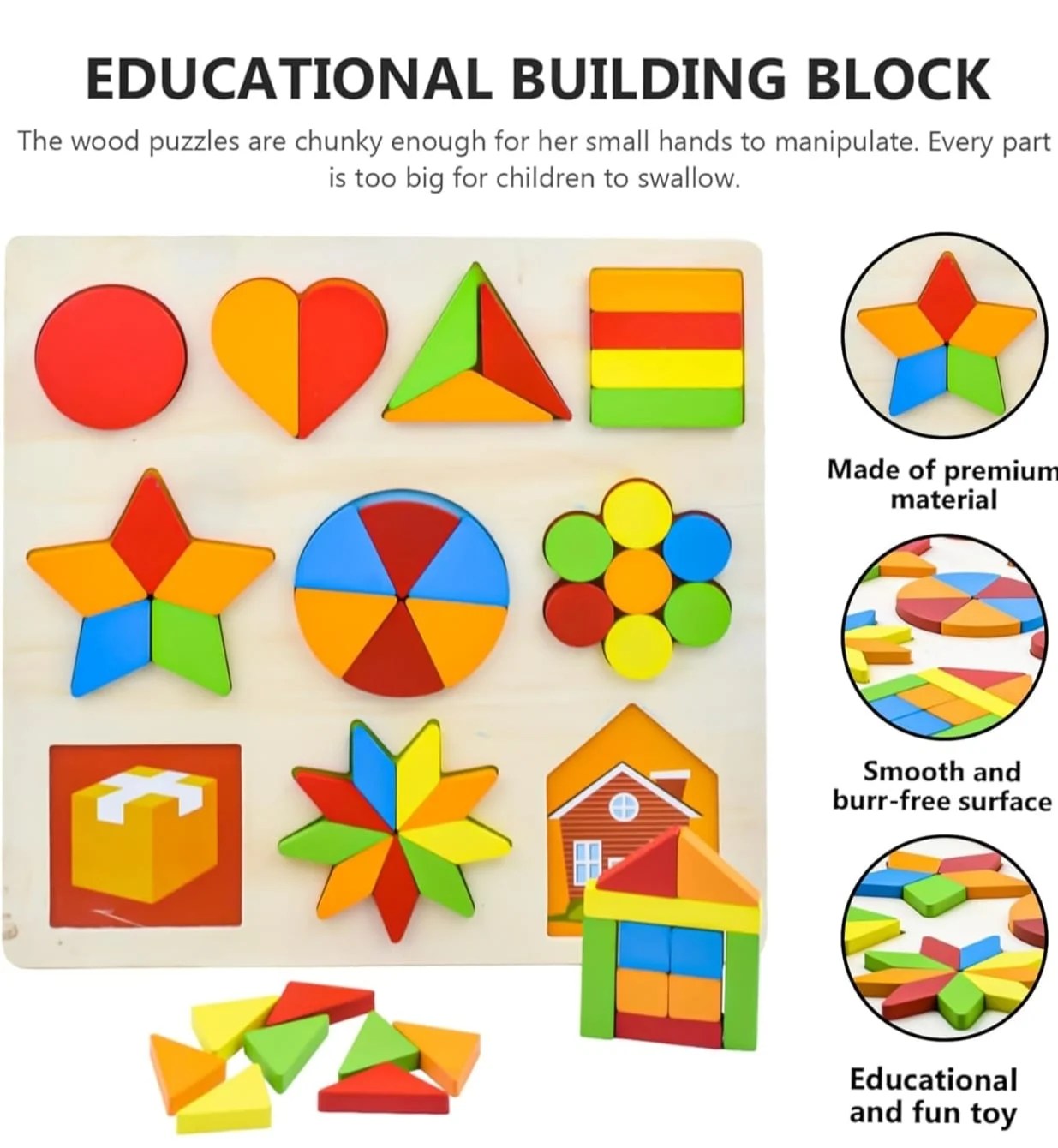Brain teaser puzzle board