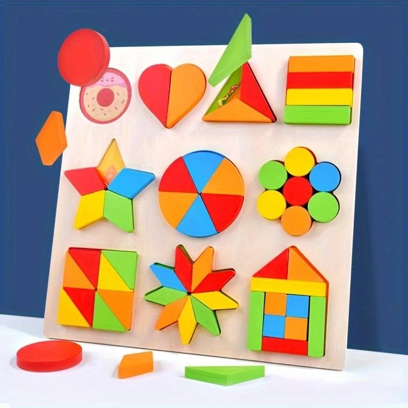 Brain teaser puzzle board