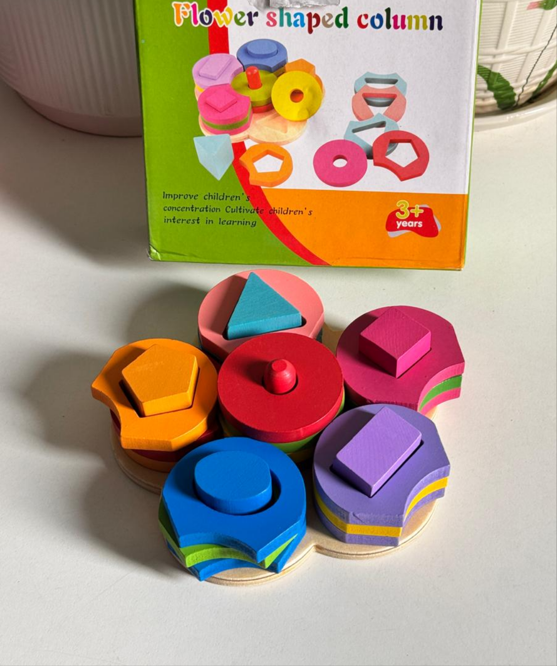 Flower Shaped column