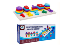 Multifunctional shape board