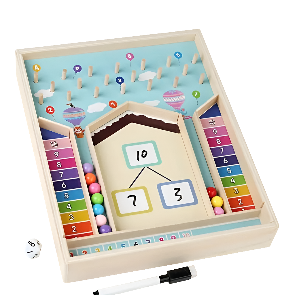 Ten frame math games