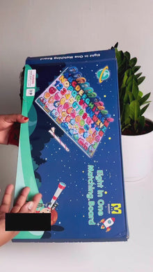 Eight in one matching board