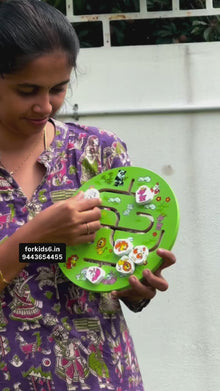 Wooden Maze board