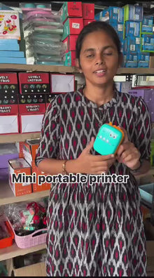 Portable Label Printer Inkless[Mini portable printer]