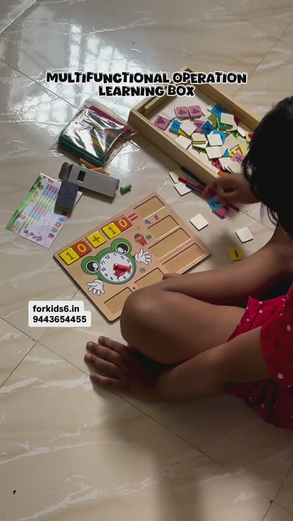 Multifunctional operation learning board