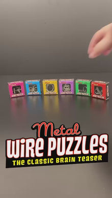 IQ CHALLENGE METAL PUZZLE[6 sets]