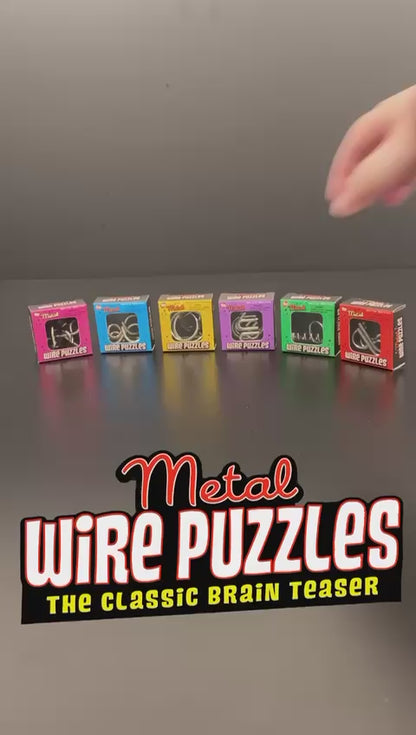 IQ CHALLENGE METAL PUZZLE[6 sets]
