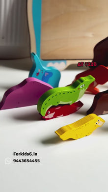 3D Animal tetris /puzzle board