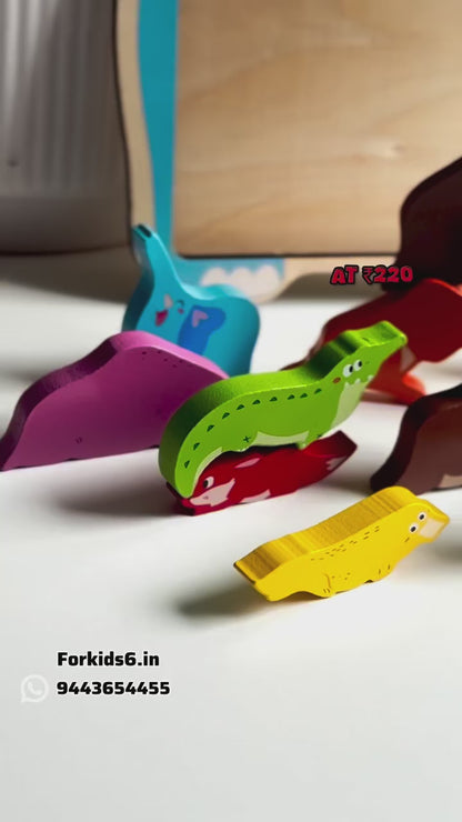 3D Animal tetris /puzzle board