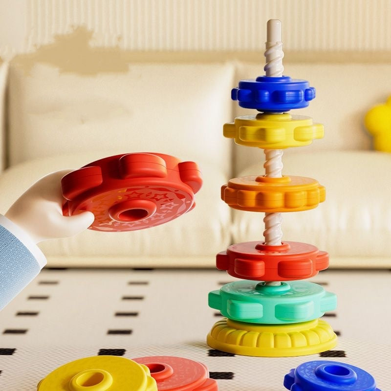 Spinning Rainbow tower