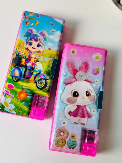 Double sided Pencil box