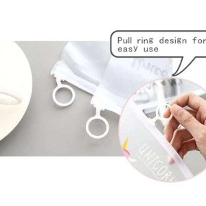 Stylish transparent pouch