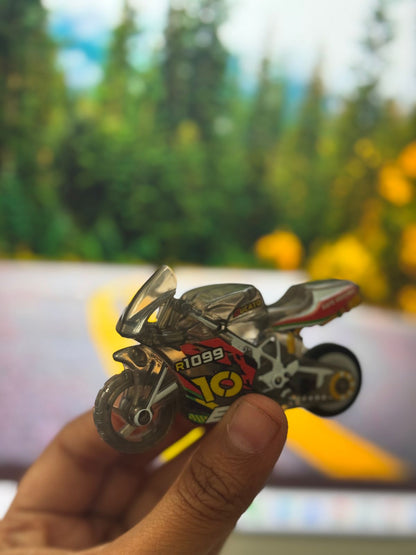 Fire Bike Keychain