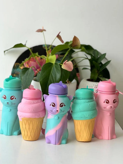 Collapsible Silicone Bottle