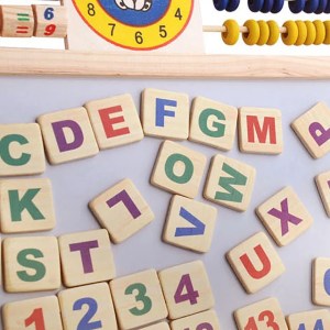 DOUBLE SIDED WOODEN WRITING BOARD