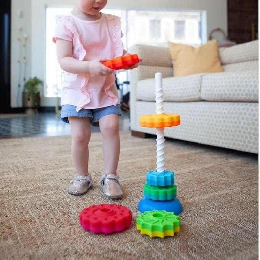 Spinning Rainbow tower