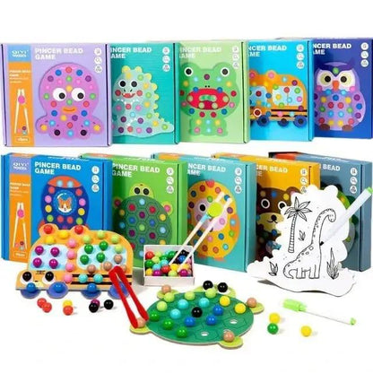 Pincer bead game