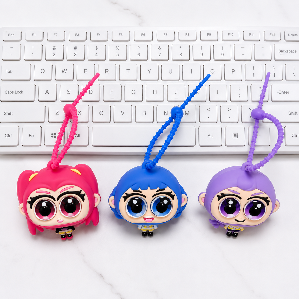 Eye pop up keychain