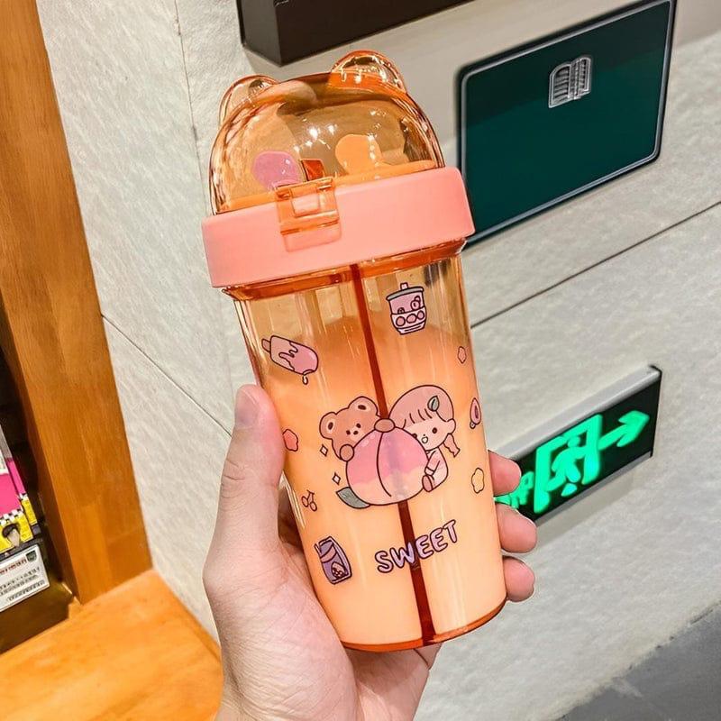 2 Drinks in 1 Sipper bottle