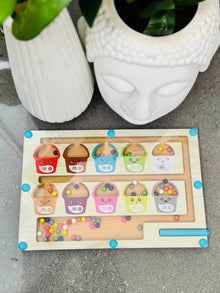 MAGNETIC BEAD COUNTING MAZE