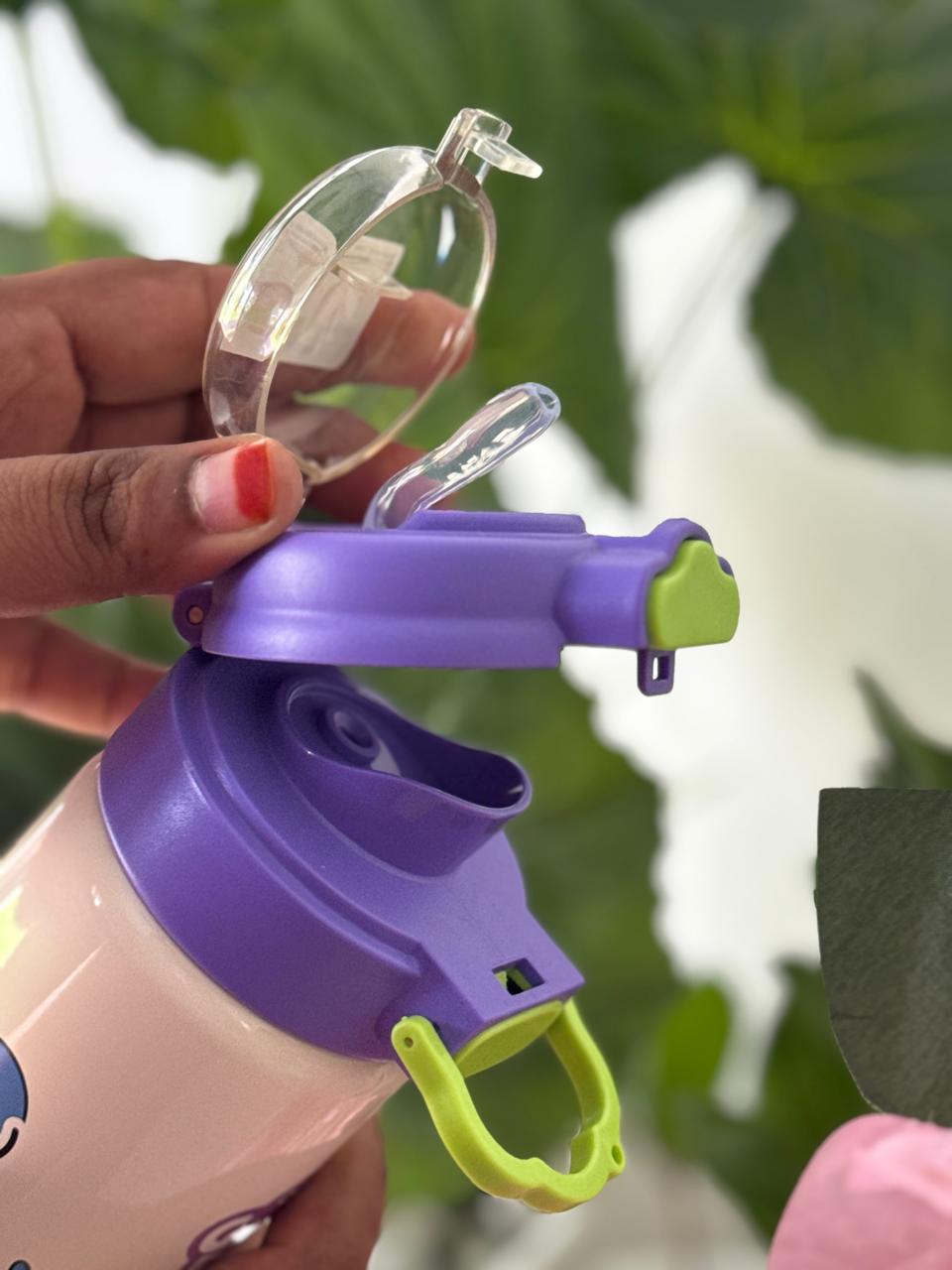 Double walled vacuum bottle