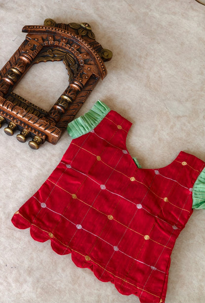 Ethnic wear( red key hole)