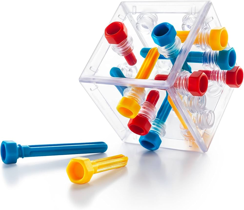 Color Matching Screw Puzzle Toy