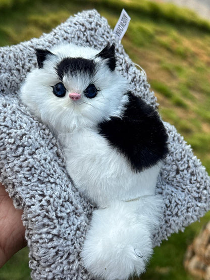Sleeping Cat Plush Toy
