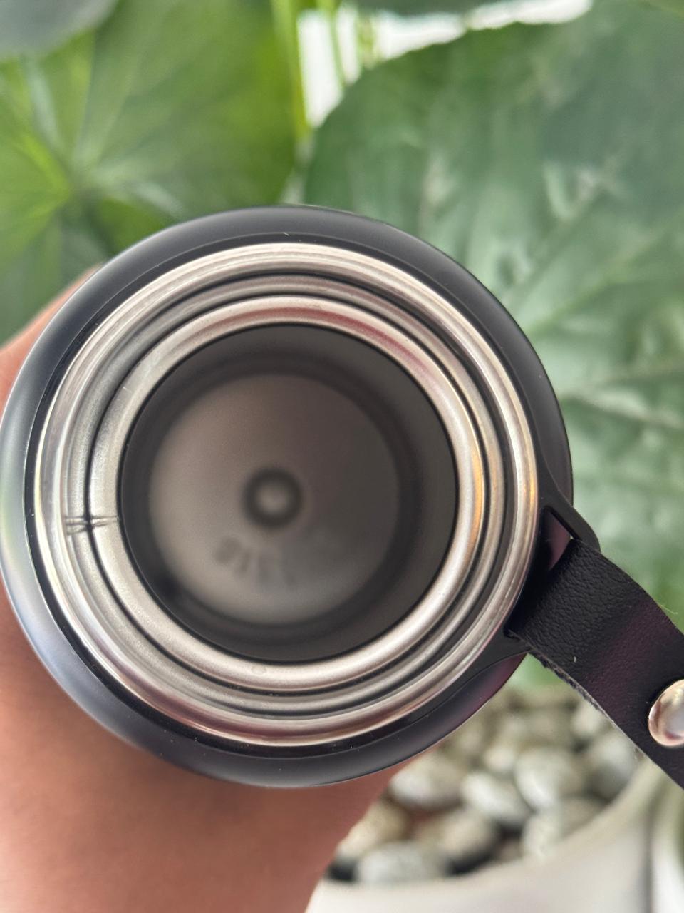 Leo black Thermos