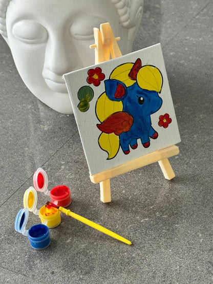 Mini Canvas Painting Kit