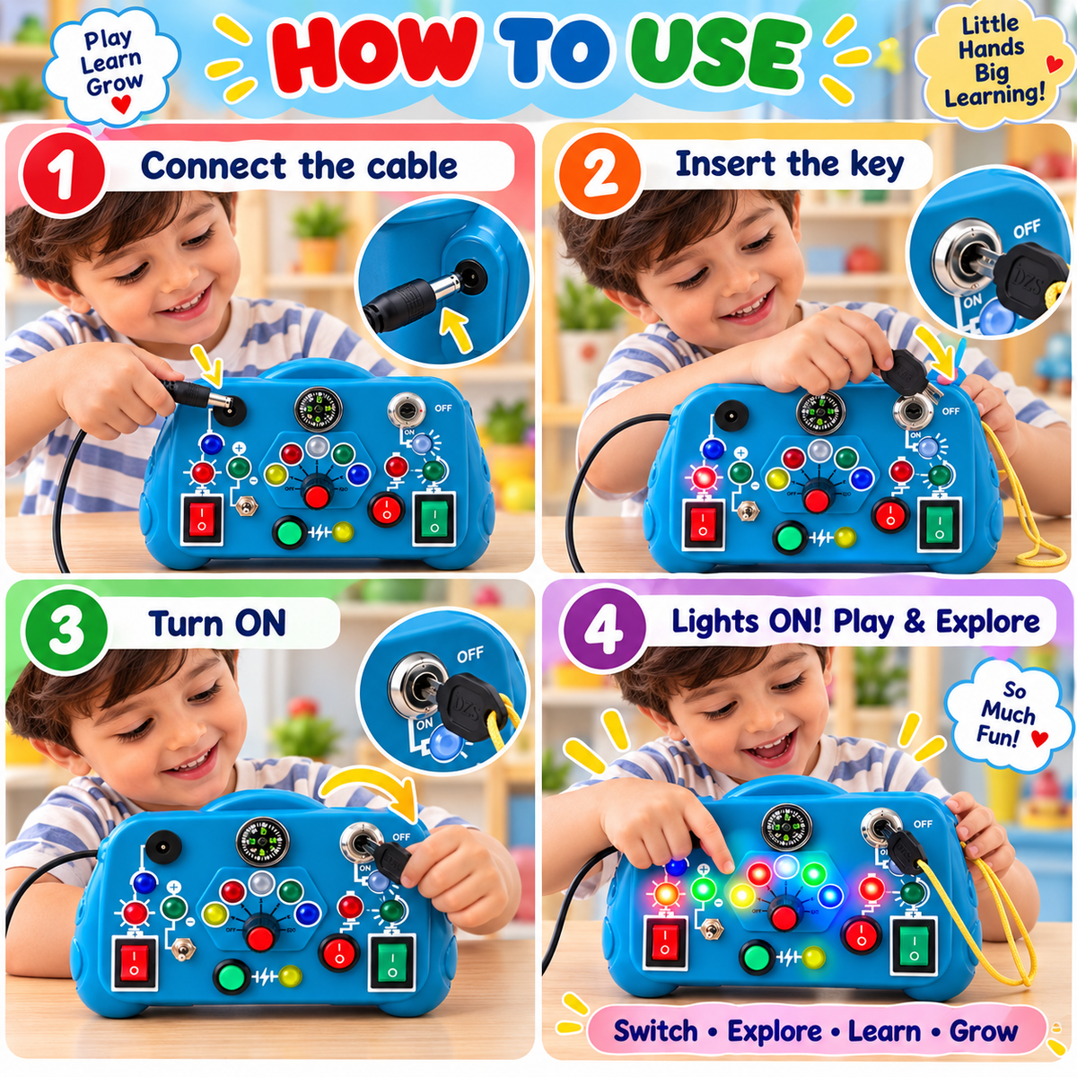 Toddler’s Busy Machine