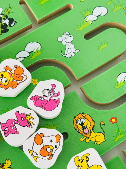 Wooden Maze board