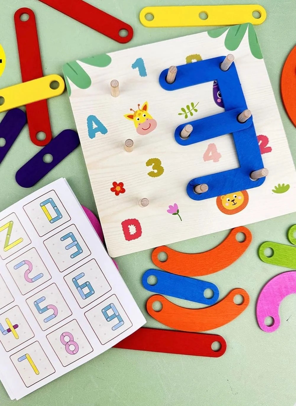 100 challenge peg board