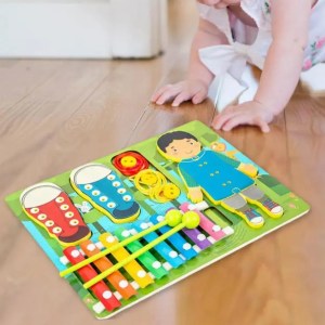 Montessori threading board