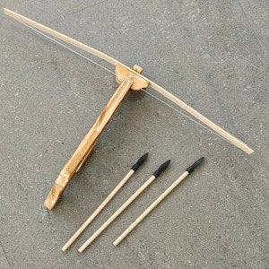 wooden Bow arrow gun