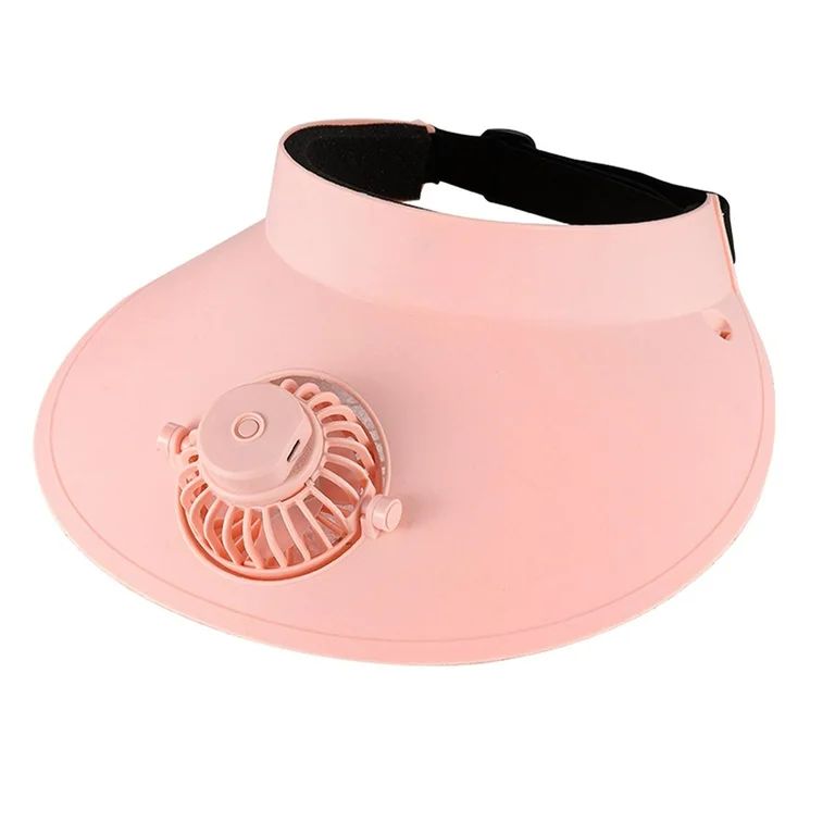 Visor Hat With Fan