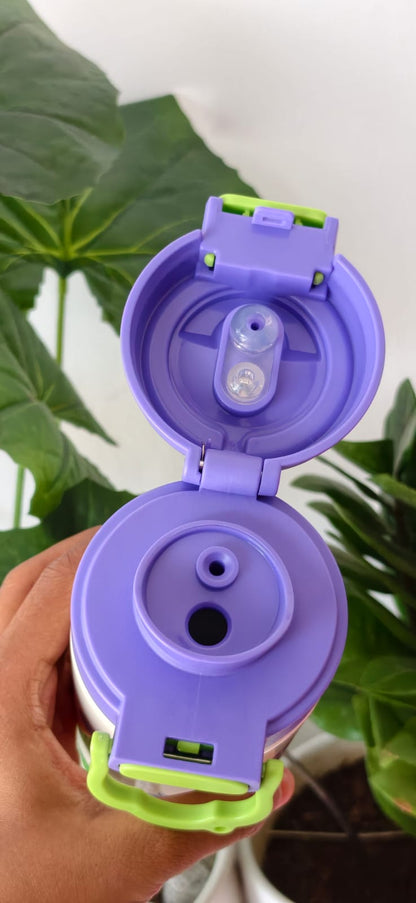 Double walled vacuum bottle