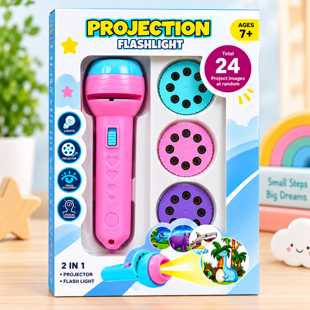 flashlight projector