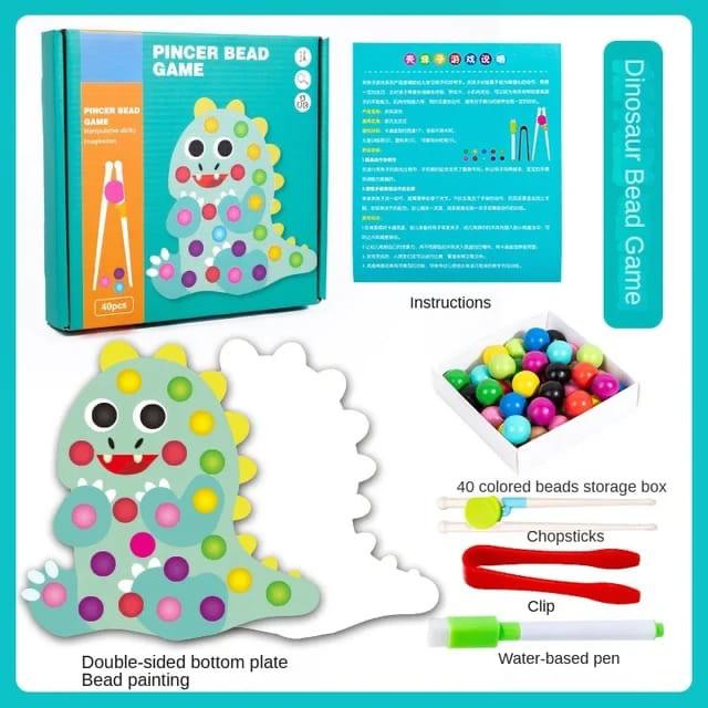 Pincer bead game