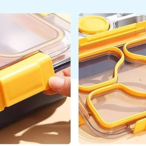Smiley Partitions Lunch Box